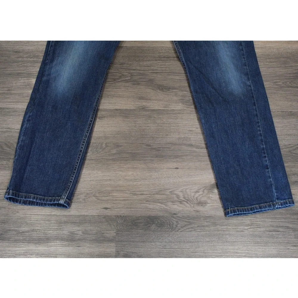 Levi's 505 Regular Fit Medium Wash Blue Denim Jeans‎ W36 L30